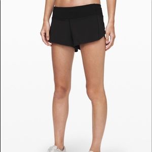 Black lululemon shorts